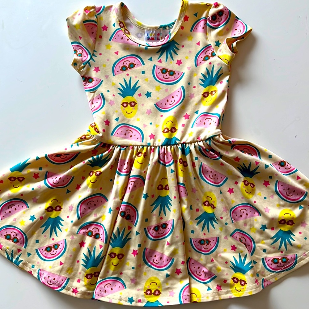 DotDotSmile Cap Sleeve Dress 2t
